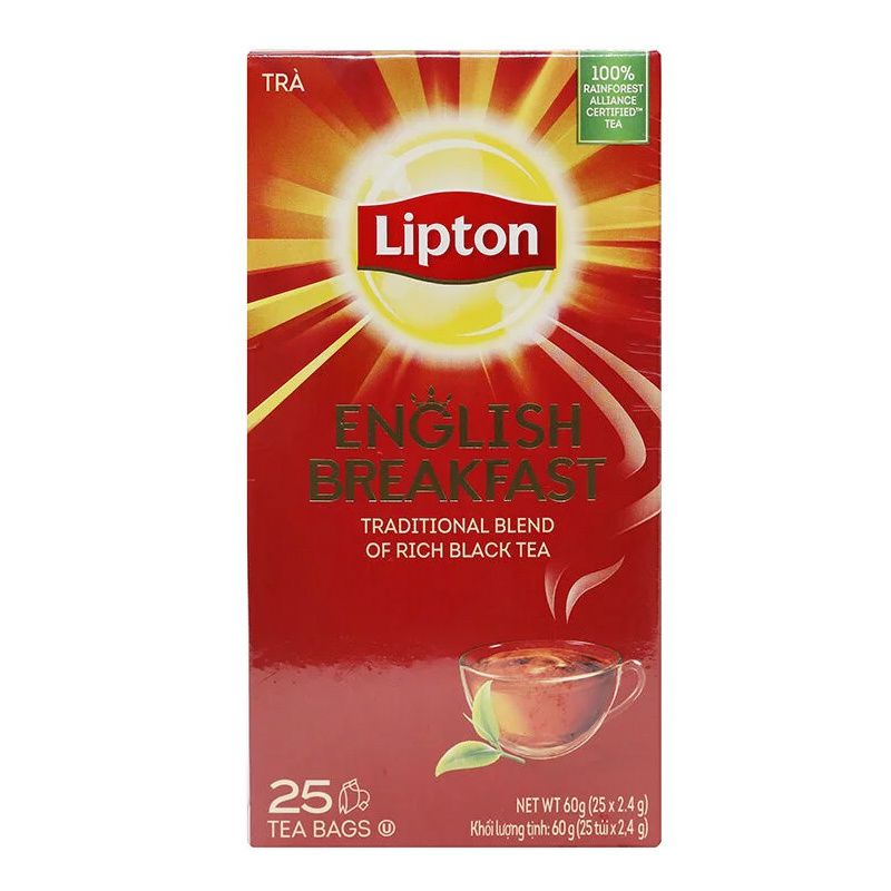 Lipton 글리쉬블랙퍼스트 티백 60G (25백 x 2.4G)
