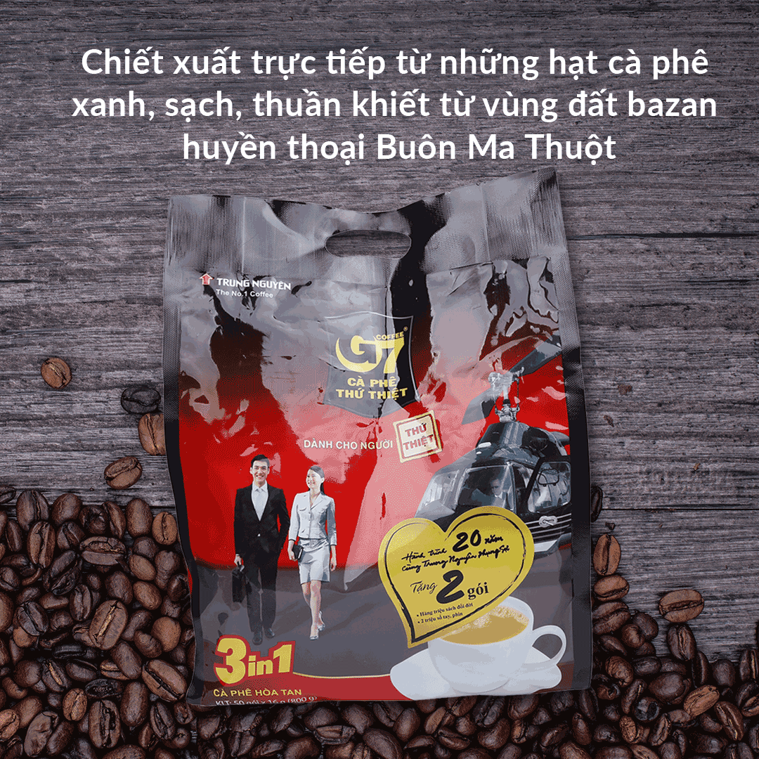 G7 Trung Nguyen 3In1 커피 (16G x 50개입)