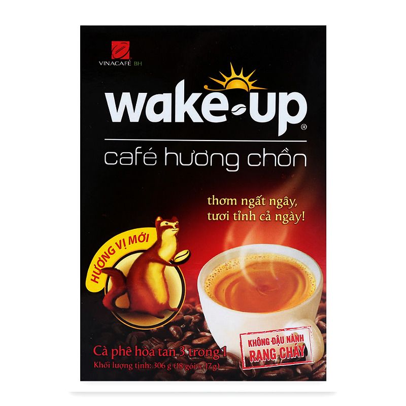 CAFE WAKE UP HUONG CHON 17G*18GOI