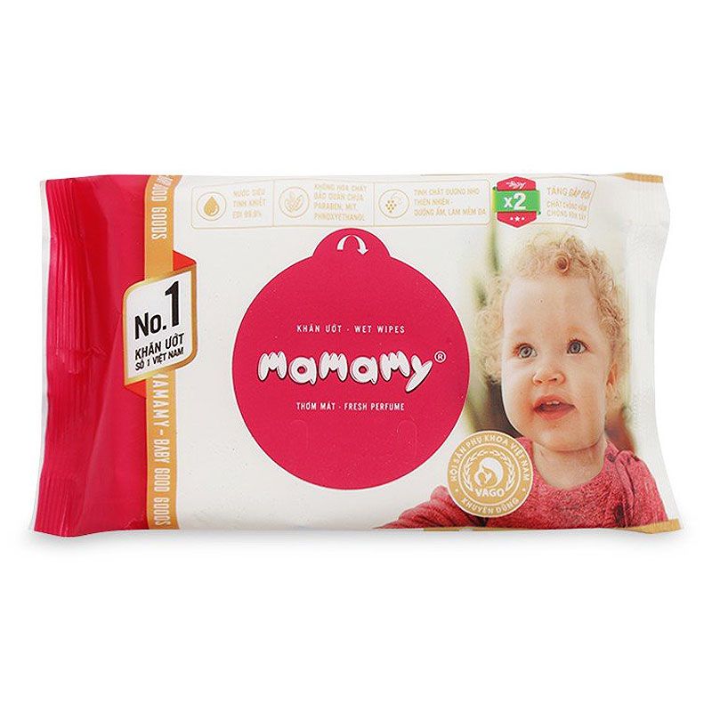 Mamamy 물티슈 프레시향 (30매)