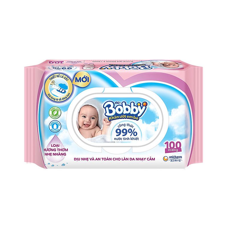 Bobby 물티슈 소프트향 (100매)