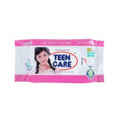 TEEN CARE 물티슈 로멘스틱 향기 20매