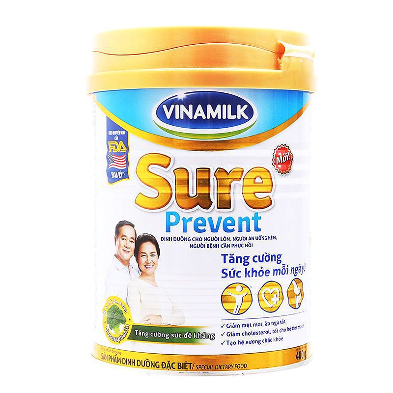 비나밀크 Sure Prevent 분유 400G