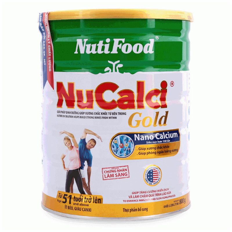 Nucalci 분유 800G (>51세)