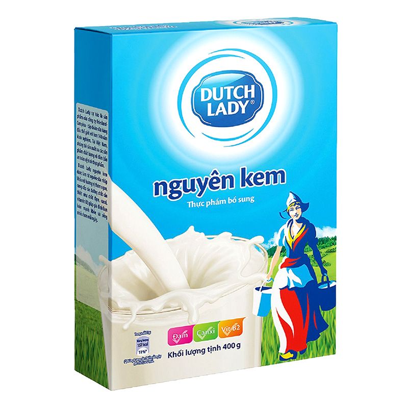 Dutch Lady 전지방 분유 바닐라맛 400G