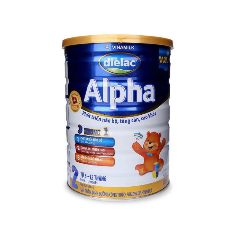 Dielac Alpha Gold 분유 2단계 900G