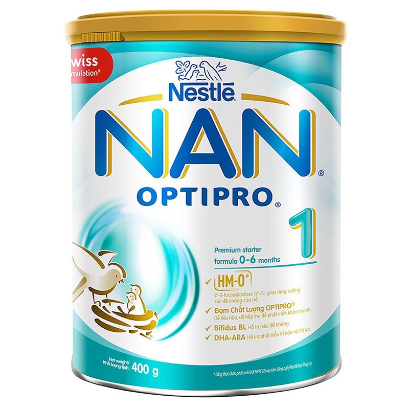 Nestlé 분유 NAN Optipro 1 HMO – 캔 400G