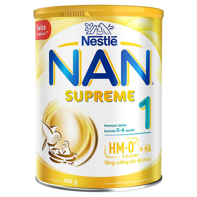Nestlé 분유 NAN SUPREME 1 - 캔 400G (2HM-O보충)