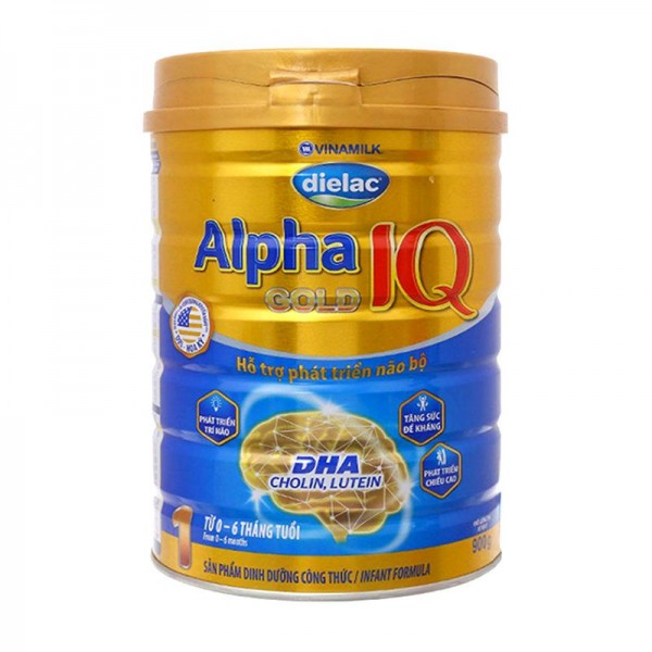 비나밀크 Dielac Alpha Gold IQ 분유 1단계 900G
