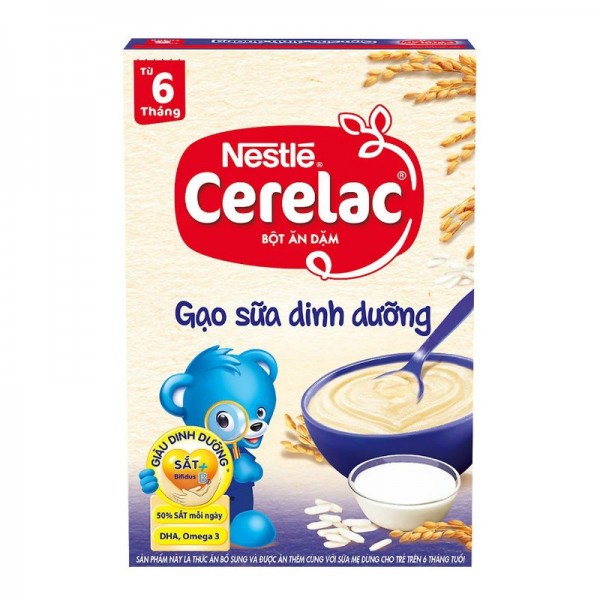 Nestle Cerelac 유아식 쌀 & 우유맛 200G
