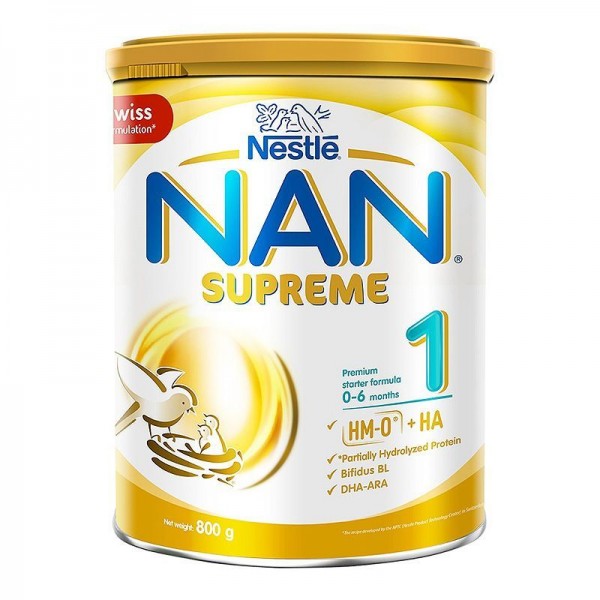 Nestlé Nan Supreme 분유 1단계 800G (0-6 개월)