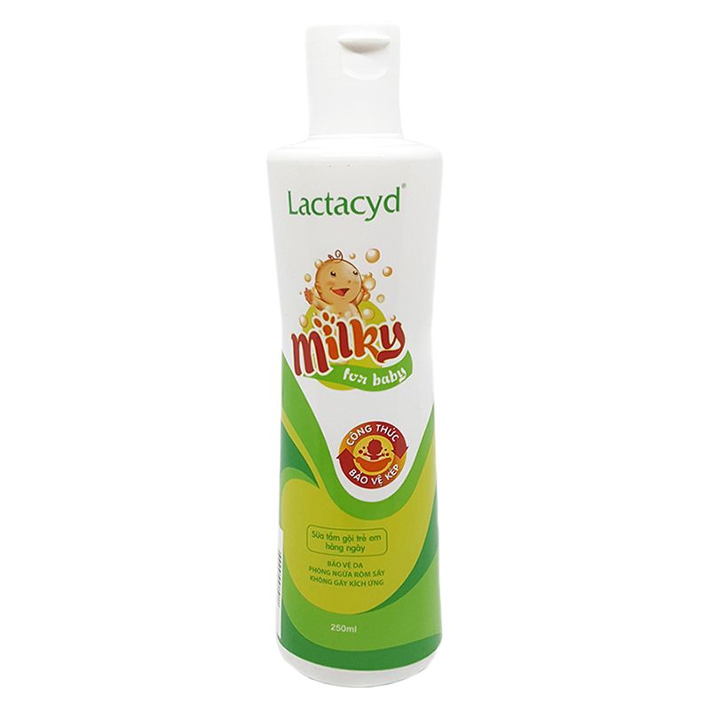 Sanofi Lactacyd Milky 베비 샴푸 엔 샤워젤 250ML