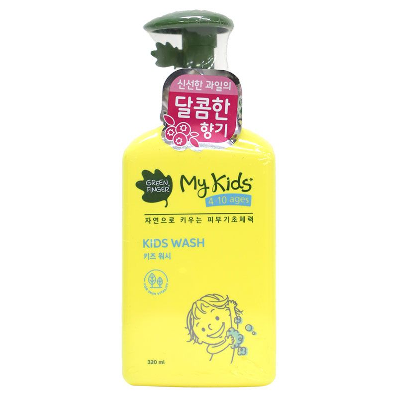 Green Finger My Kids 키즈 워시 320ML (4-10세)