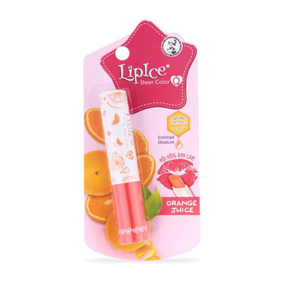 Lip Ice Sheer Color Q 립밤 2G - 오렌지 주스