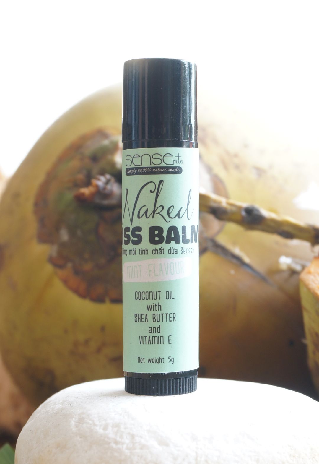 Sense+ 코코넛 립밤 민트향 5G