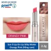 Lip On Lip 실키 매트 립스틱 2.2G - 오렌지 핑크