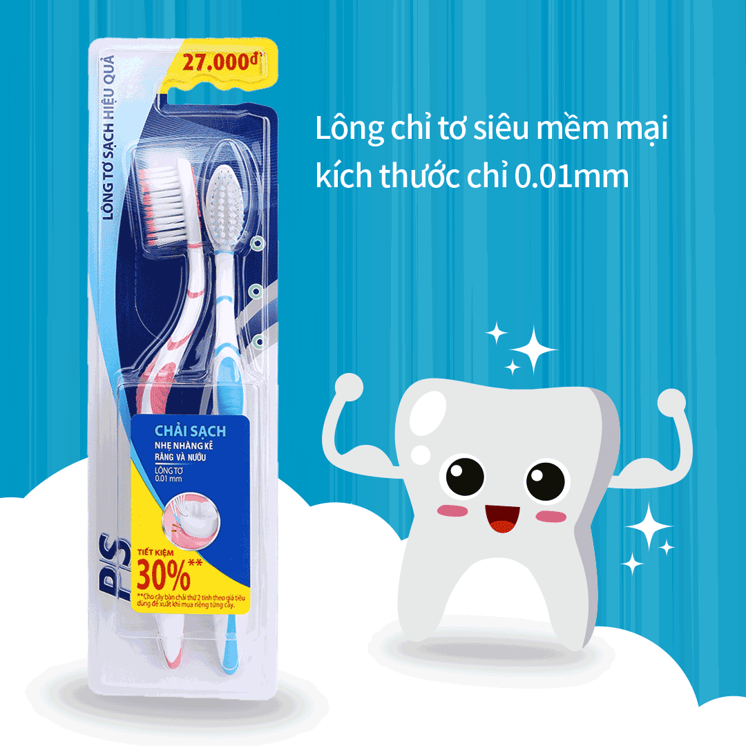 P/S 칫솔 미세모 엑스트라 클린