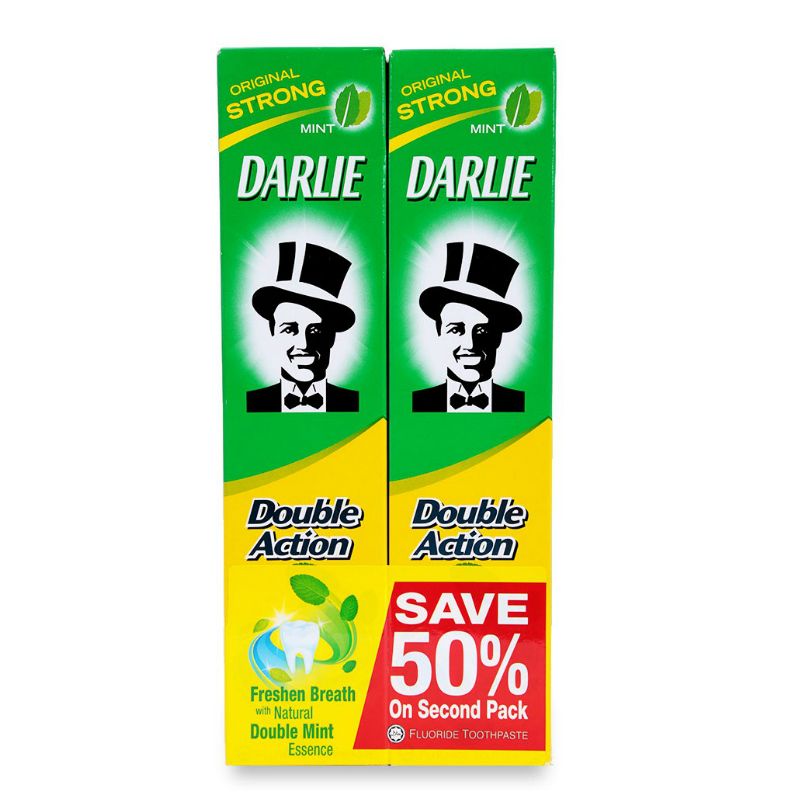 Darlie 더블 액션 차약 225G (2개)