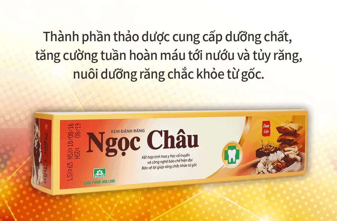 Ngọc Châu 허브치약 100G