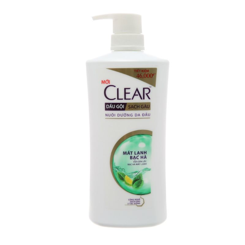 Clear 아이스 쿨 멘솔 샴푸 630G