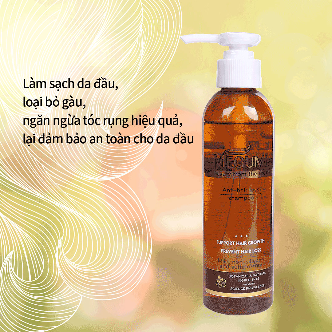 Rohto Megumi 탈모방지 샴푸 175G