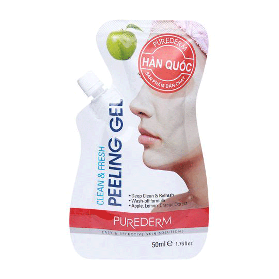 Purederm 클린 & 프레쉬 필링젤 (스파우트) 50ML