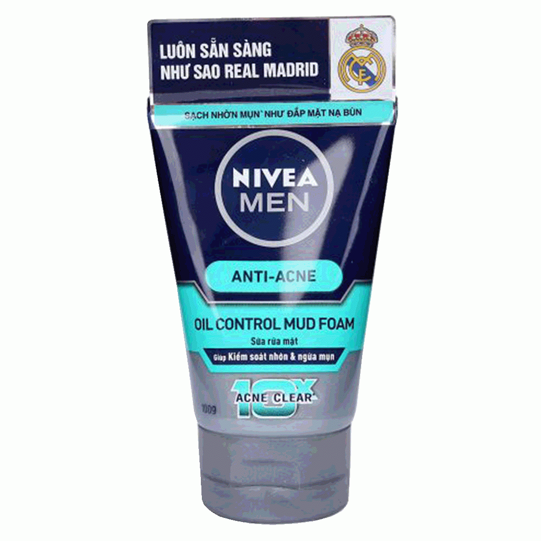 Nivea Men 진흙 클렌징 100G