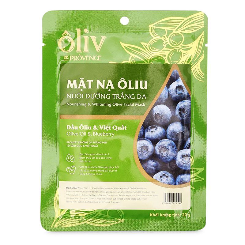 Ôliv De Provence 올리브 오일 & 블루베리 20G