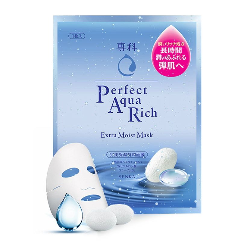 Senka Perfect Aqua Rich Luminous Moist Mask 마스크 25ml