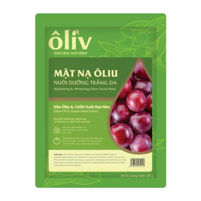 MN OLIV DUONG TRANG DAU OLIU+DAU HAT NHO