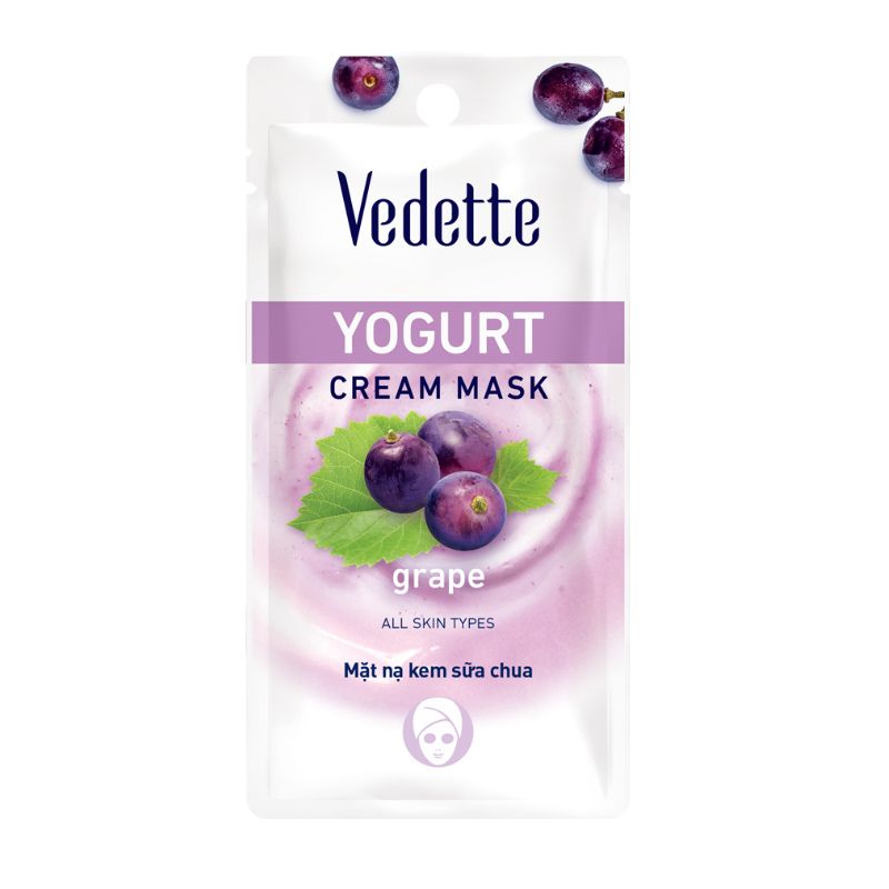 Vedette 포도 요거트 마스크 22ML