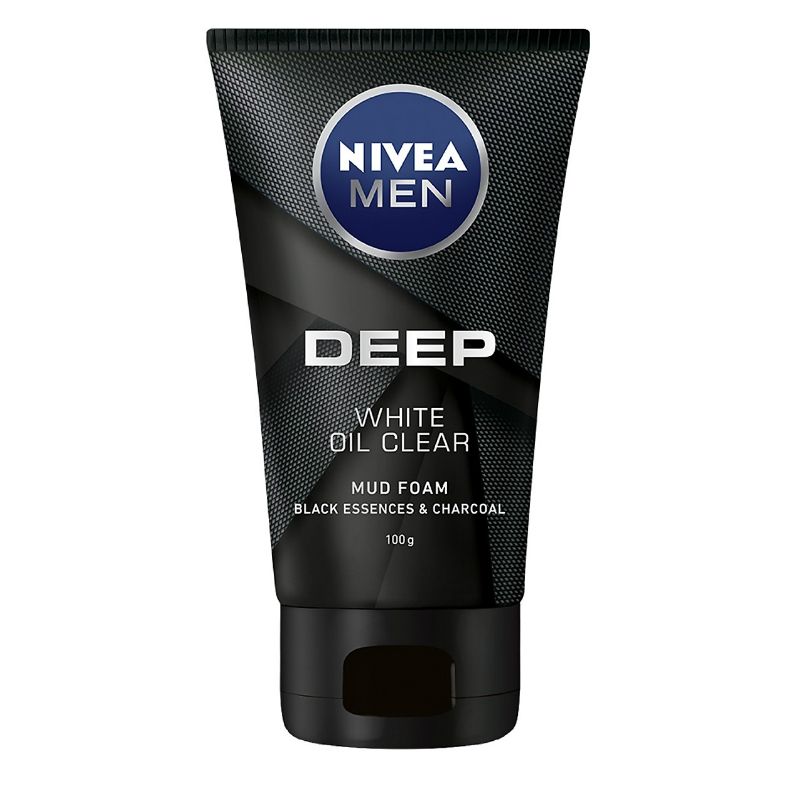 Nivea Men 딥 화이트 오일 클리어 클렌징 폼 100G