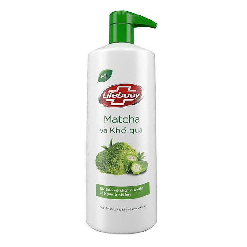 Lifebuoy 말차 여주 바디워시 850G (그릇 + 접시 세트 증정)