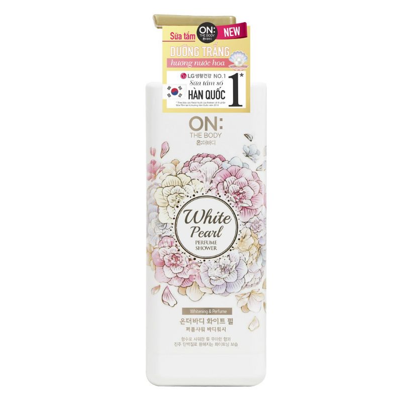 On The Body 퍼퓸 바디워시 화이트 펄 500G