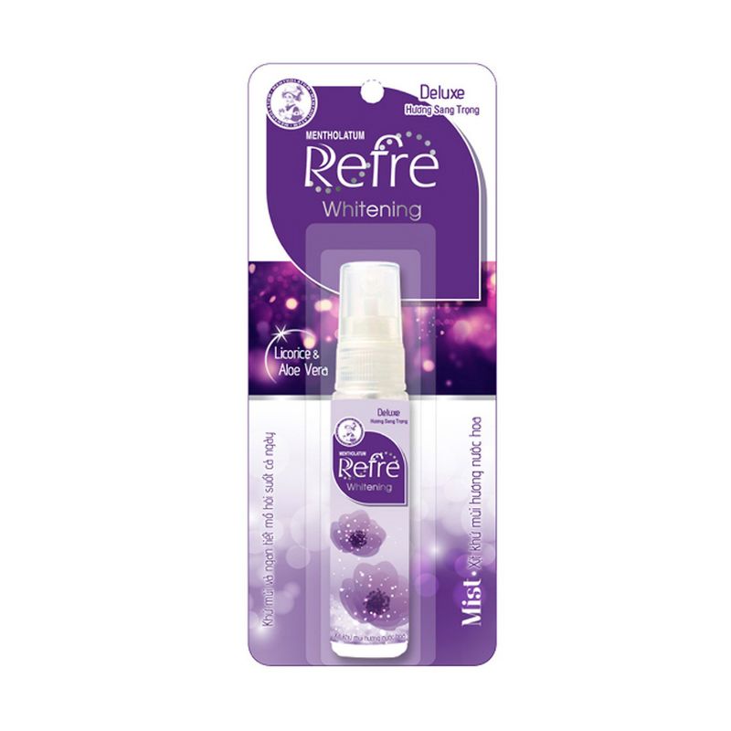 Refre 화이트닝 디럭스 데오드란트 스프레이 30ML