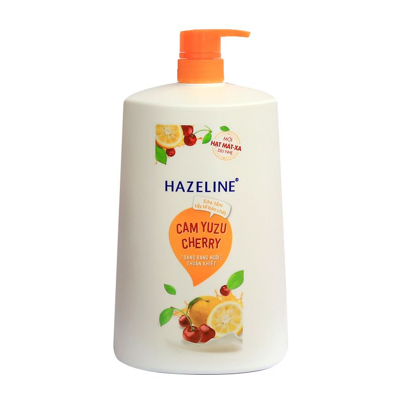 Hazeline 바디워시 필링 유자 체리 1.2KG