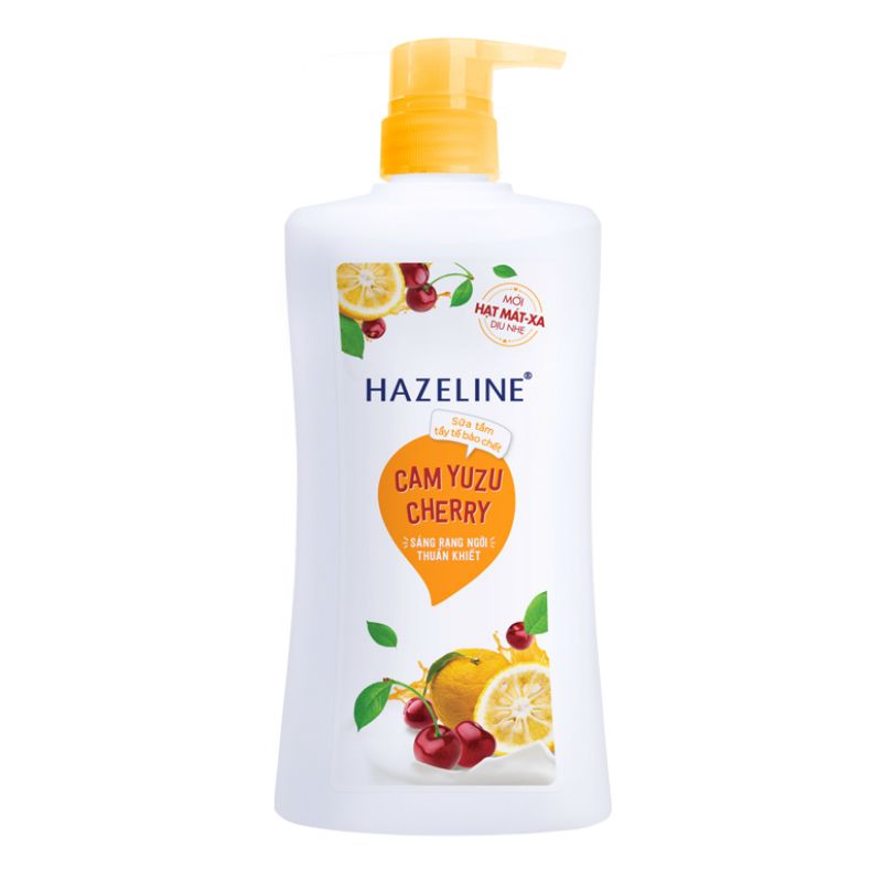 Hazeline 바디워시 필링 유자 체리 670G