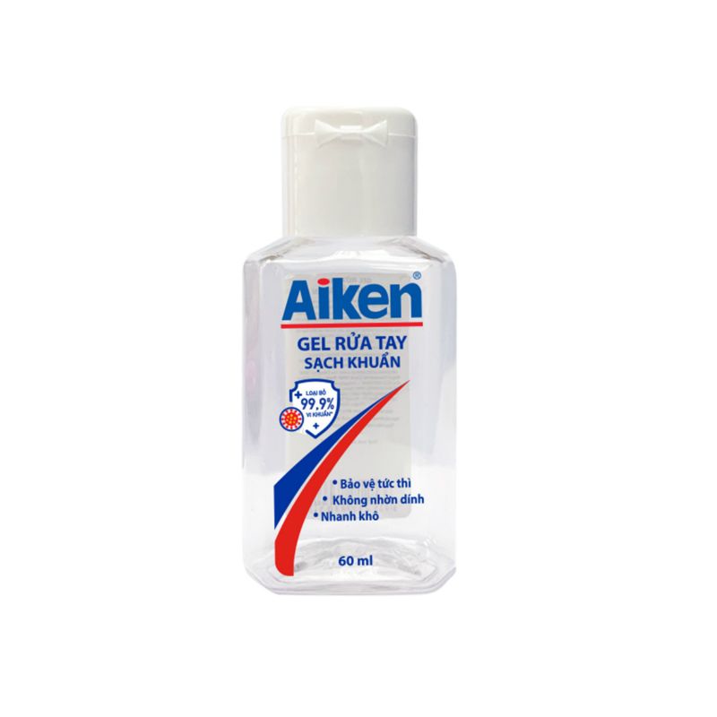 Aiken 핸드 클렌징 젤 꽃향 60ML