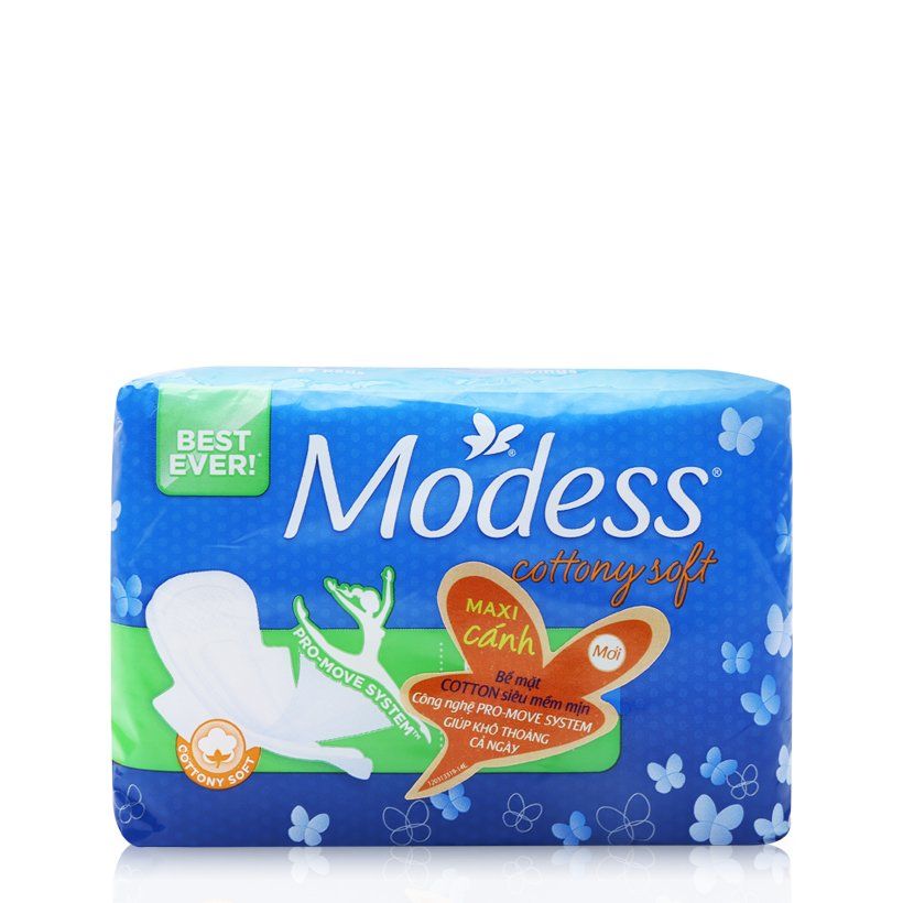 Modess 생리대 날개형 (8개입)