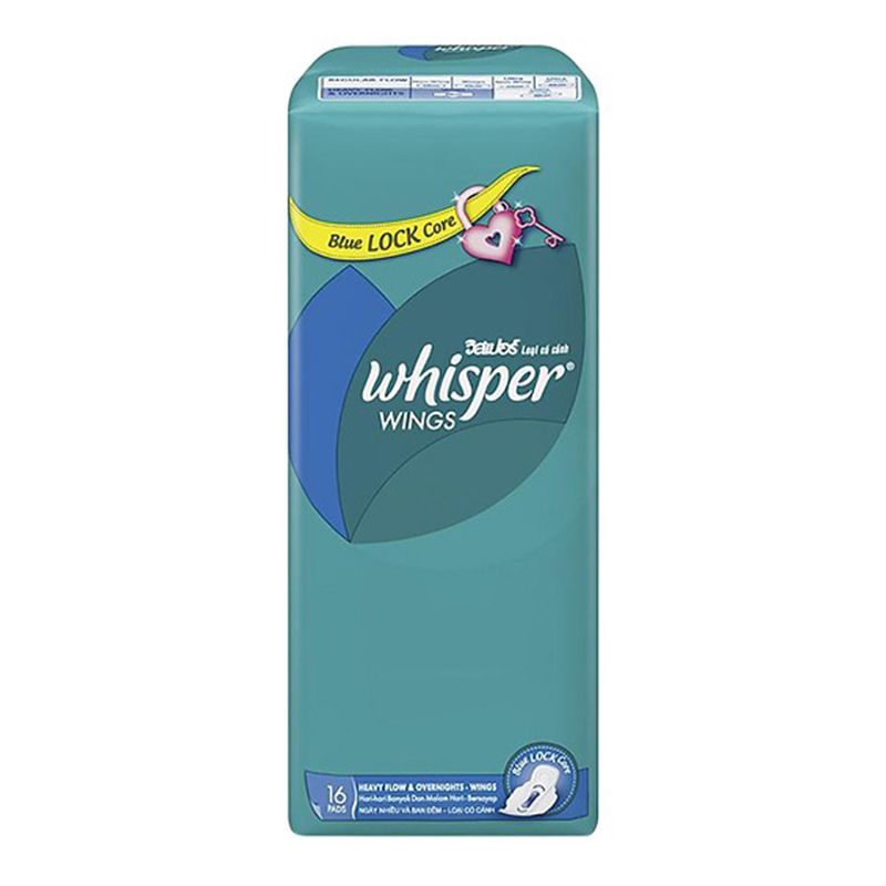 Whisper-나이트 생리대 (1봉지/16개)