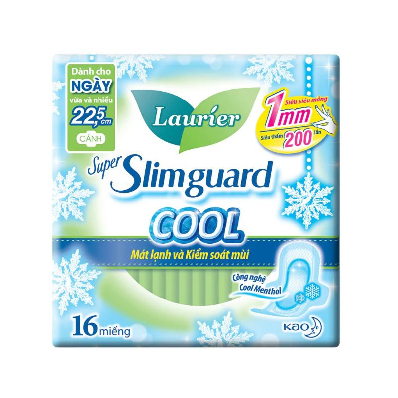Laurier 쿨 생리대 22CM (16매입)