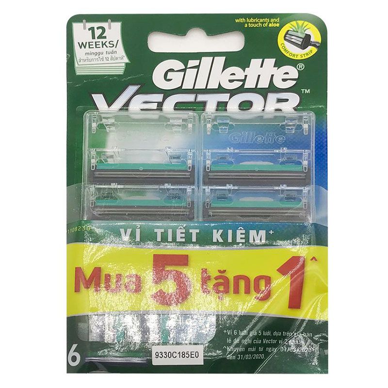 LUOI DC GILLETTE VECTOR*5+1