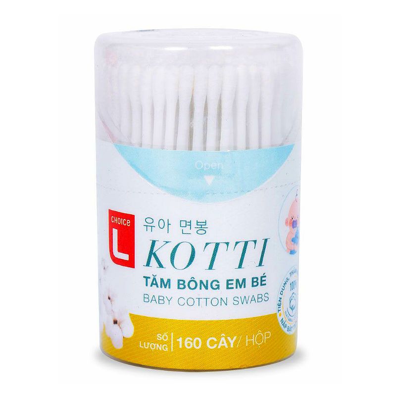 초이스엘세이브 유아 면봉 160개