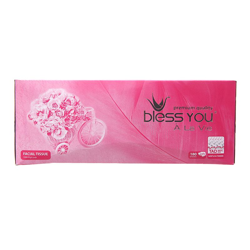 (핫) Bless You A＇ LaVie 2겹 각티슈 (180매)