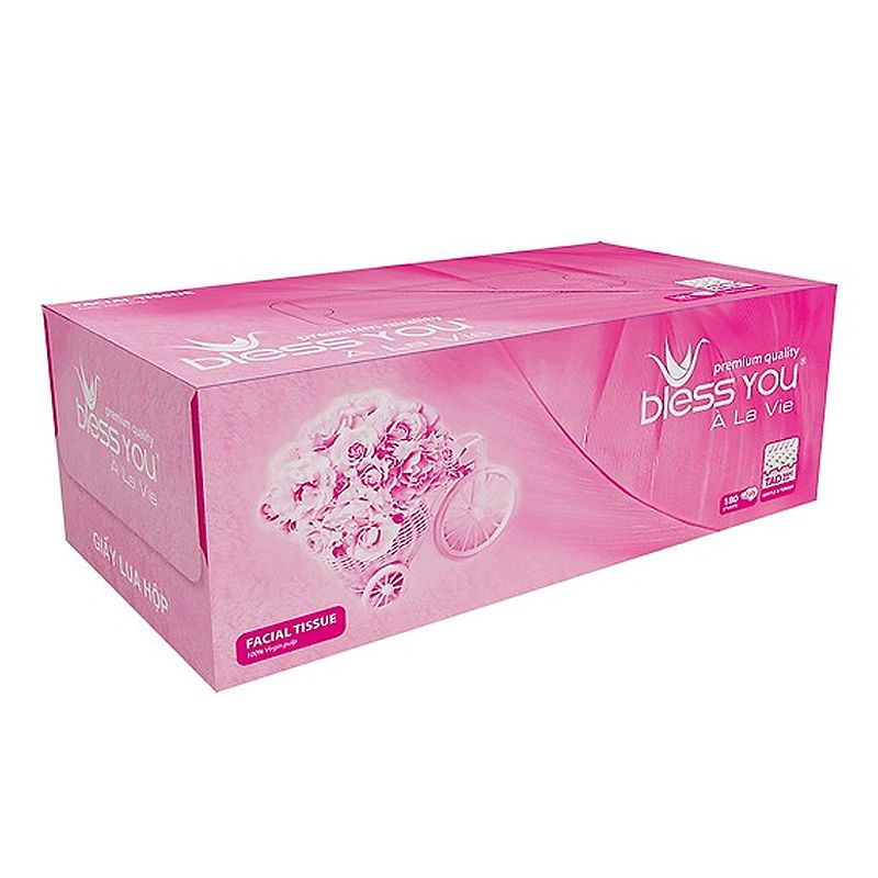 (핫) Bless You A＇ LaVie 2겹 각티슈 (180매)