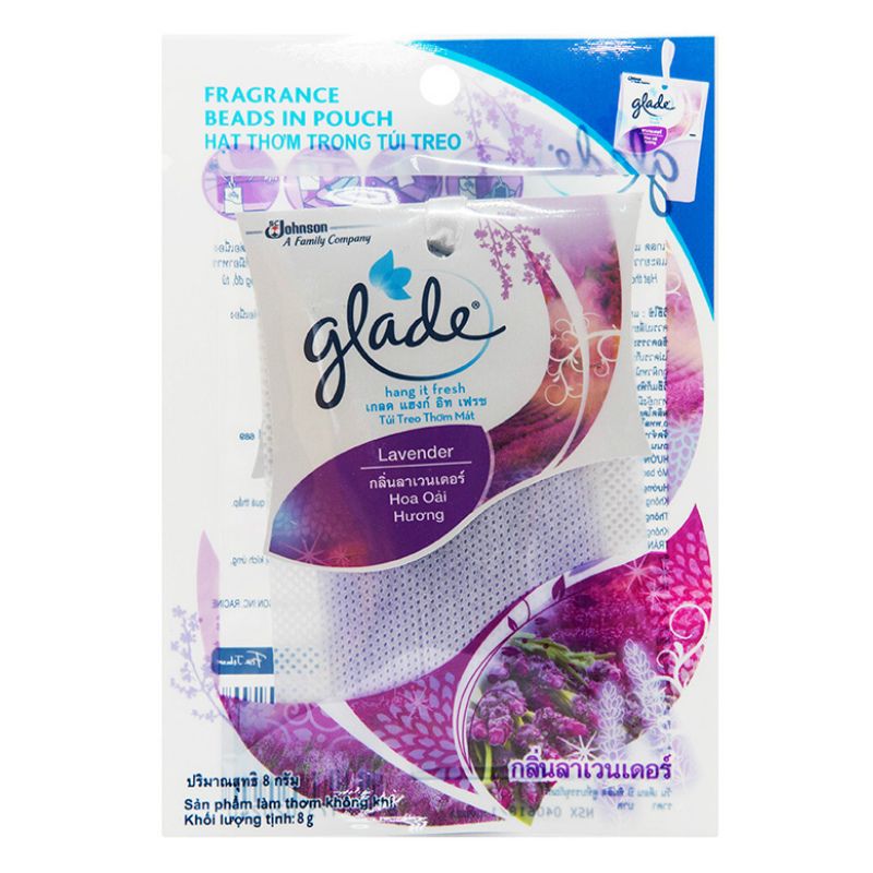 Glade 향기걸이 방향제 라벤더향 8G