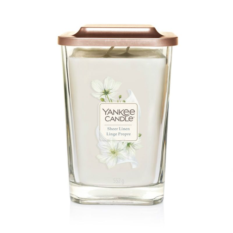 양키 Sheer Linen 캔들- 사이즈 L