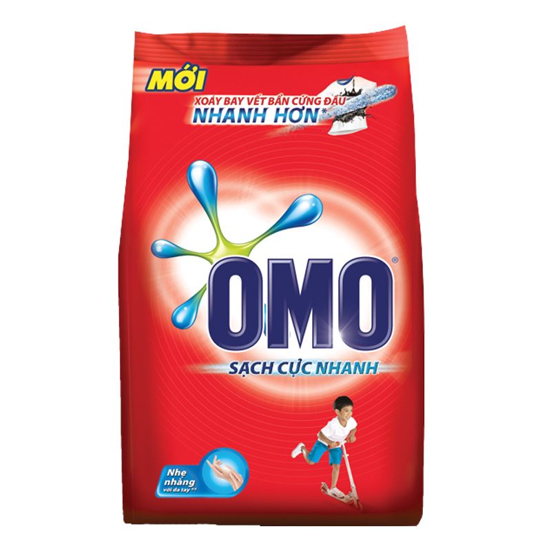 Omo 레드 분말세제 6KG (큰 그릇 3개 세트 증정)