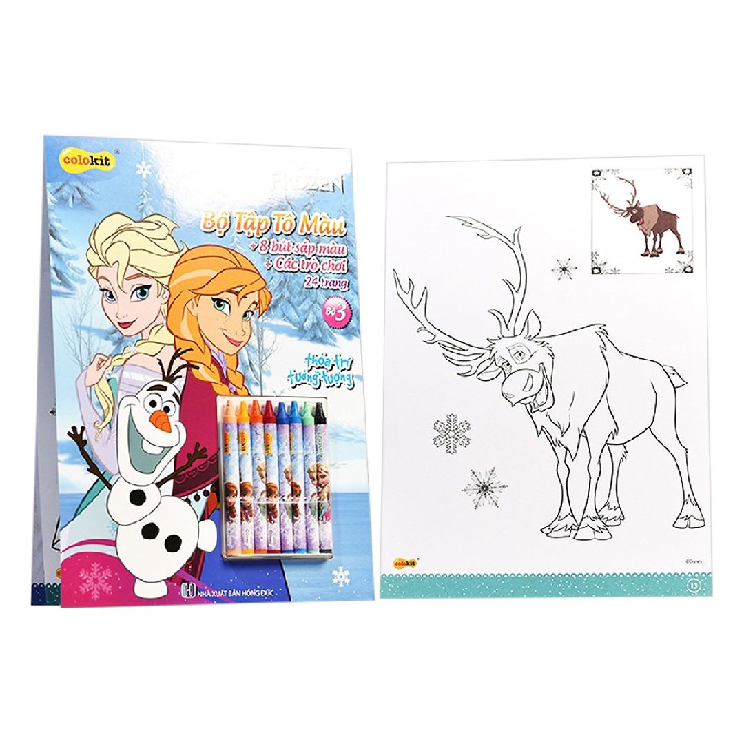 Thien Long Frozen 컬러링북 CB-C021/FR