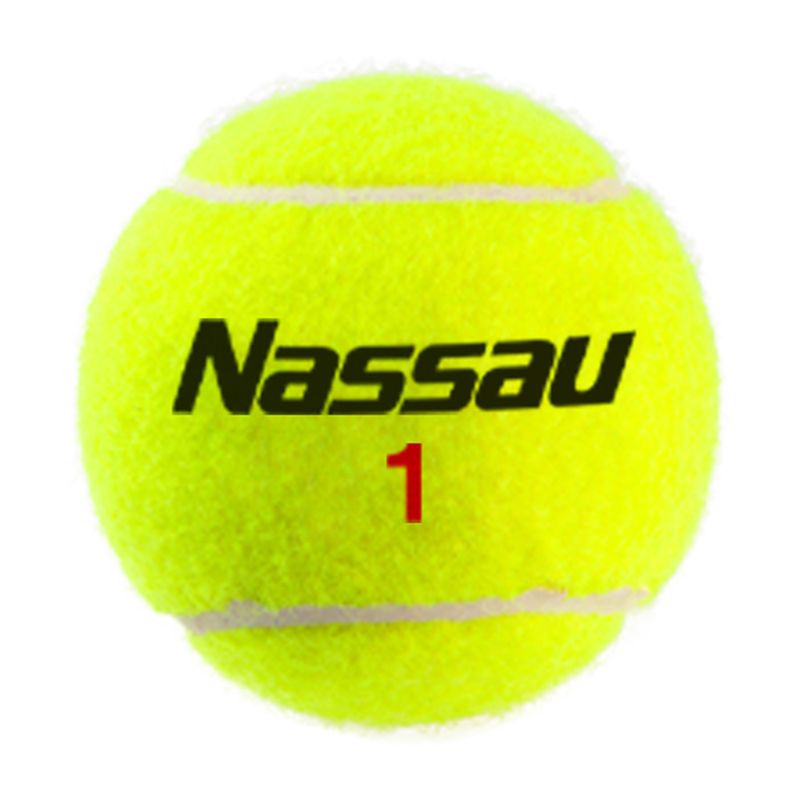 Nassau 짜르투어 테니스공 (2개입)